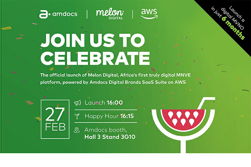 Melon Digital Selects Amdocs to Launch Global MVNE Platform and Innovative African MVNO