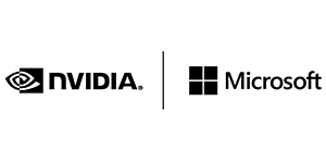 Nvidia & Microsoft logos